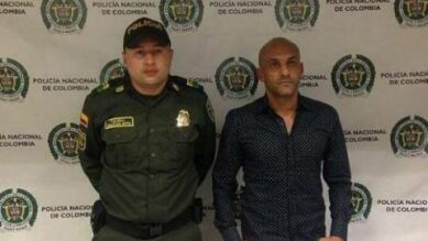 Capturan al exfutbolista Diego Osorio con cocaína y rumbo a España