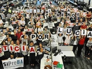 Huelga contra el feminicidio en Argentina Huelga contra el feminicidio en Argentina
