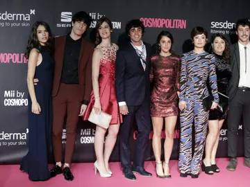 Equipo de 'Paquita Salas' en los Premios Cosmopolitan Equipo de 'Paquita Salas' en los Premios Cosmopolitan