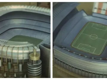 El Bernabéu y el Calderón parte de la recreación de la cabecera de Juego de Tronos El Bernabéu y el Calderón parte de la recreación de la cabecera de Juego de Tronos