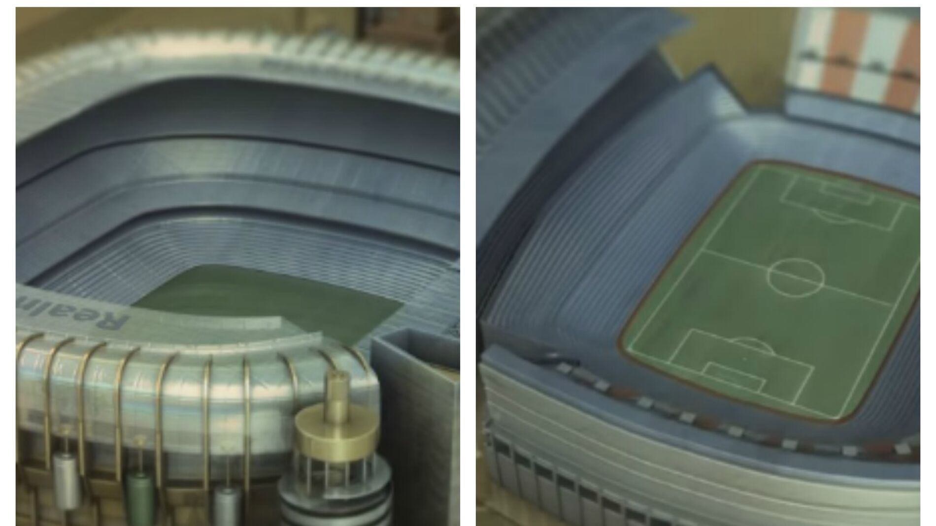 El Bernab&eacute;u y el Calder&oacute;n parte de la recreaci&oacute;n de la cabecera de Juego de Tronos