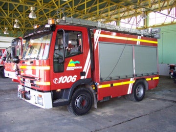 Imagen de archivo de un camión de bomberos.