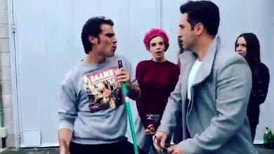 David Benavente y Gonzalo se enzarzan en una pelea