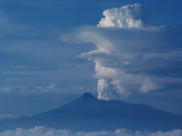 Volcán Colima en México