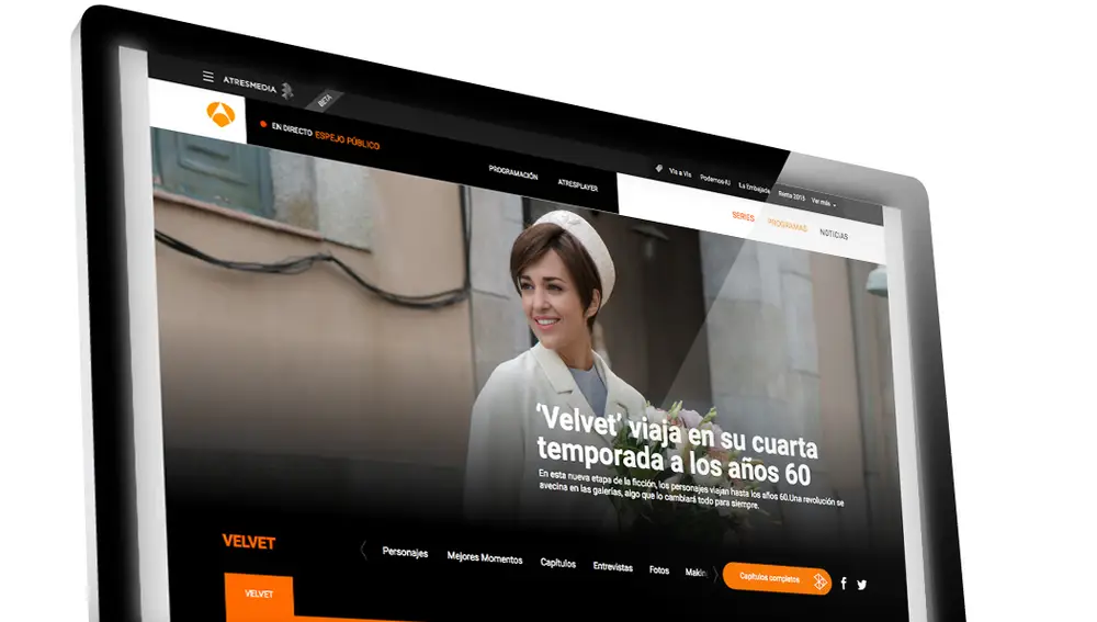 Web de antena 3 Web de antena 3