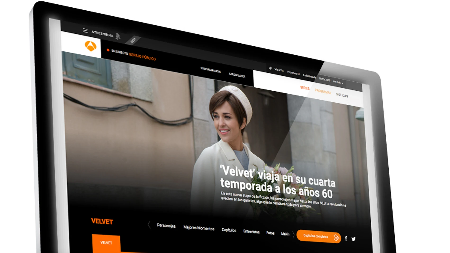 Web de antena 3 Web de antena 3