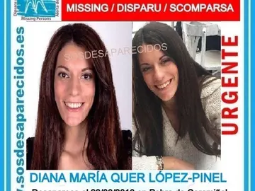 Cartel de búsqueda de Diana Quer Cartel de búsqueda de Diana Quer