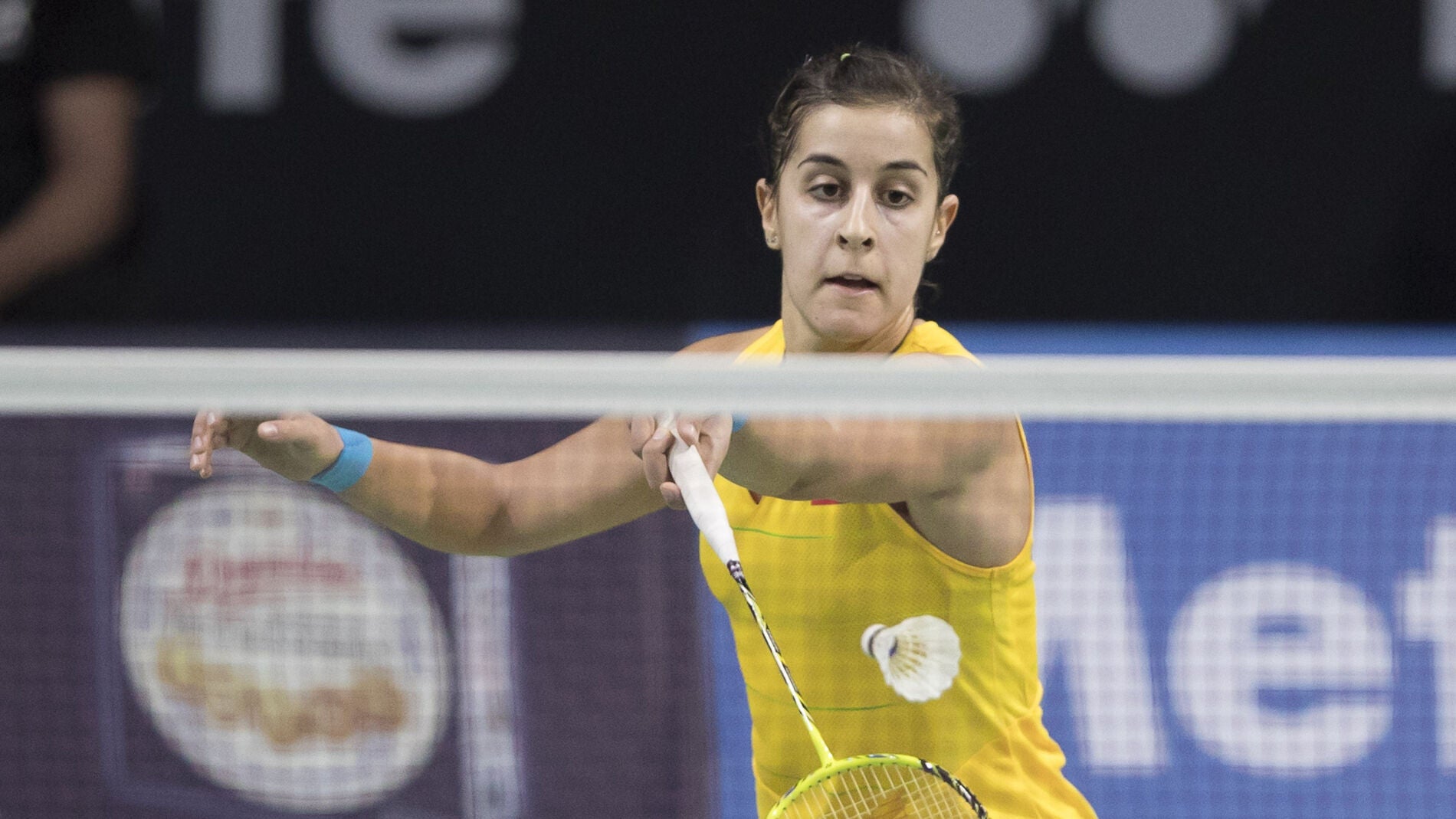 Carol&iacute;na Mar&iacute;n en el Abierto de Dinamarca