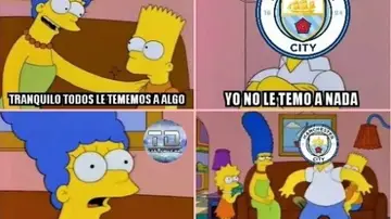 Meme del Barcelona-Manchester City