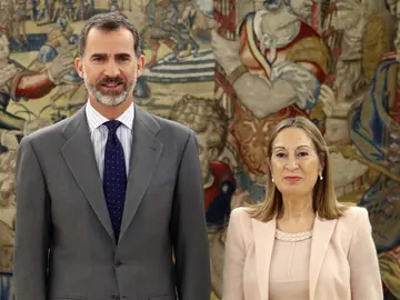 Ana Pastor y Felipe VI Ana Pastor y Felipe VI