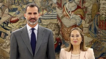 Ana Pastor y Felipe VI