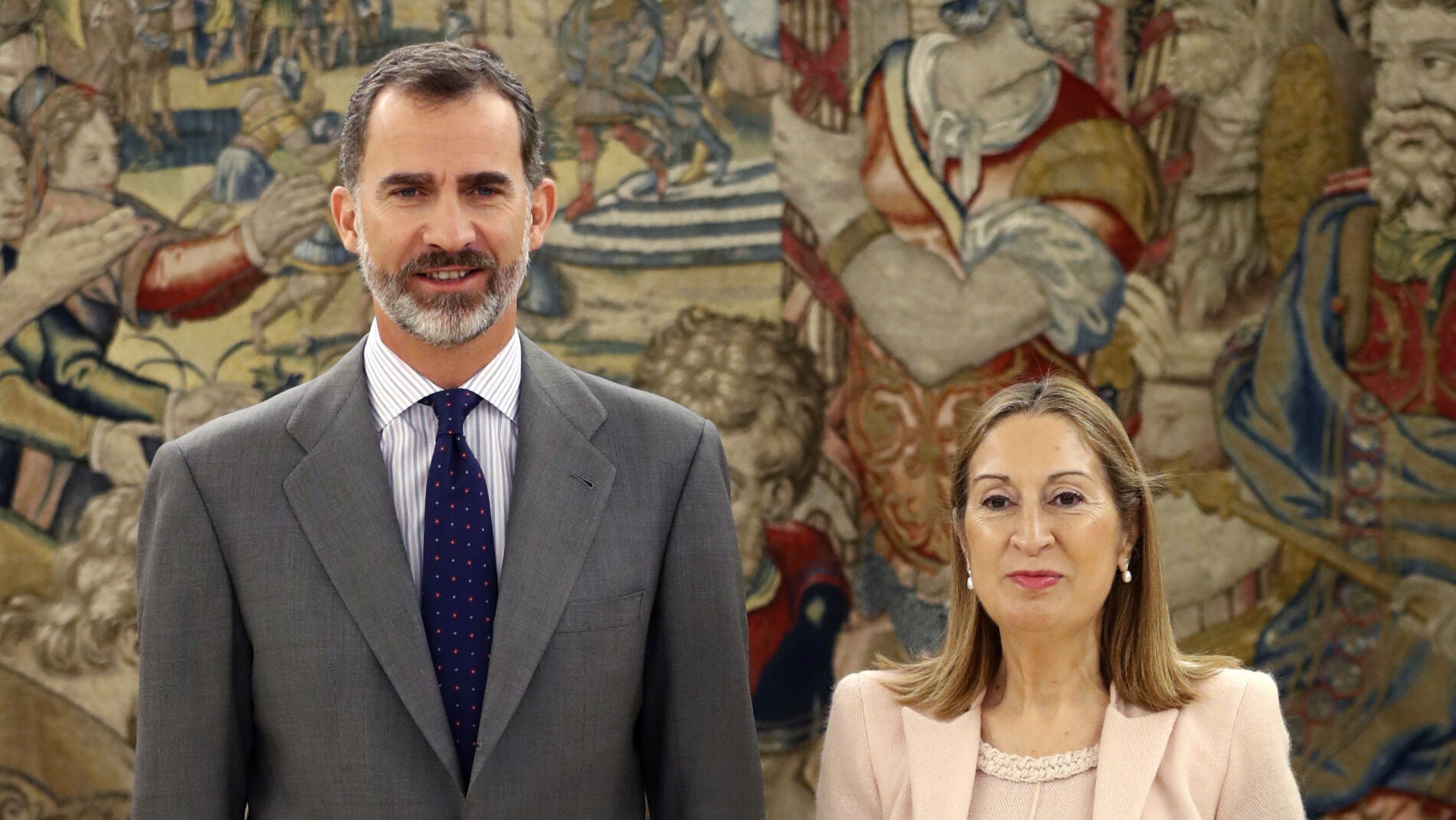 Ana Pastor y Felipe VI