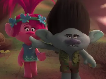 Poppy y Branch en 'Trolls' Poppy y Branch en 'Trolls'
