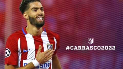 Carrasco, rojiblanco hasta 2022