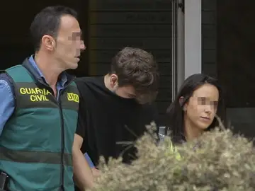 Patrick Nogueira, tras confesar el crimen de Pioz Patrick Nogueira, tras confesar el crimen de Pioz