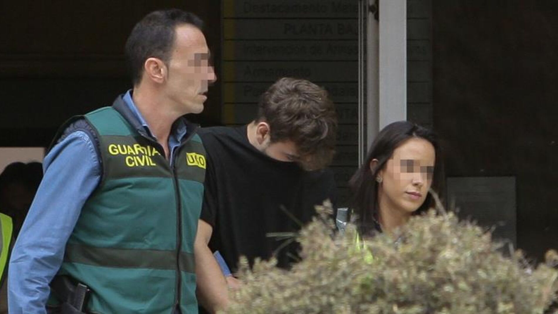 Patrick Nogueira, tras confesar el crimen de Pioz