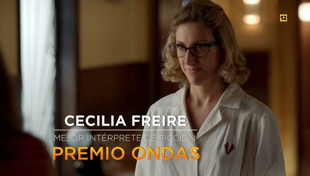 Cecilia Freire, galardonada con el Premio Ondas por su interpretación de Rita en 'Velvet'
