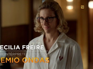 Cecilia Freire, galardonada con el Premio Ondas por su interpretación de Rita en 'Velvet'