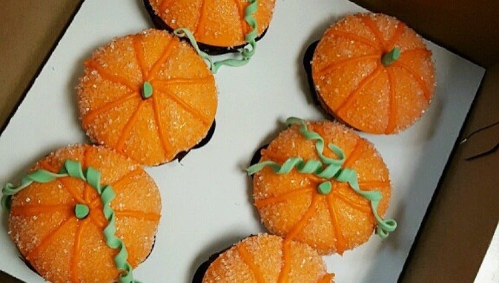 Calabaza-cupcake