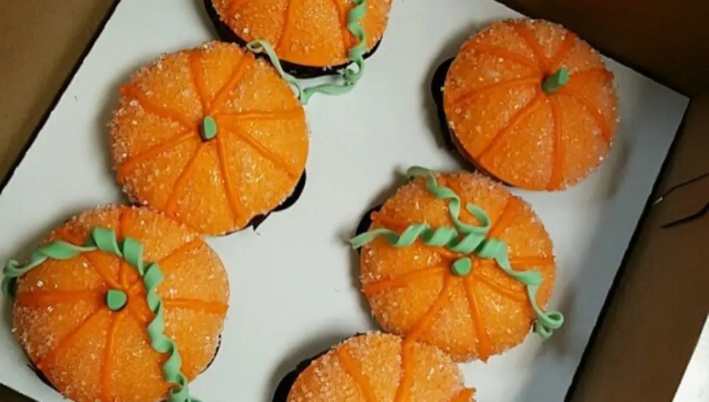Calabaza-cupcake
