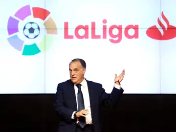 Javier Tebas, presidente de la Liga Javier Tebas, presidente de la Liga
