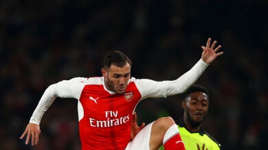 El Arsenal pierde a Lucas Pérez durante seis semanas por lesión 