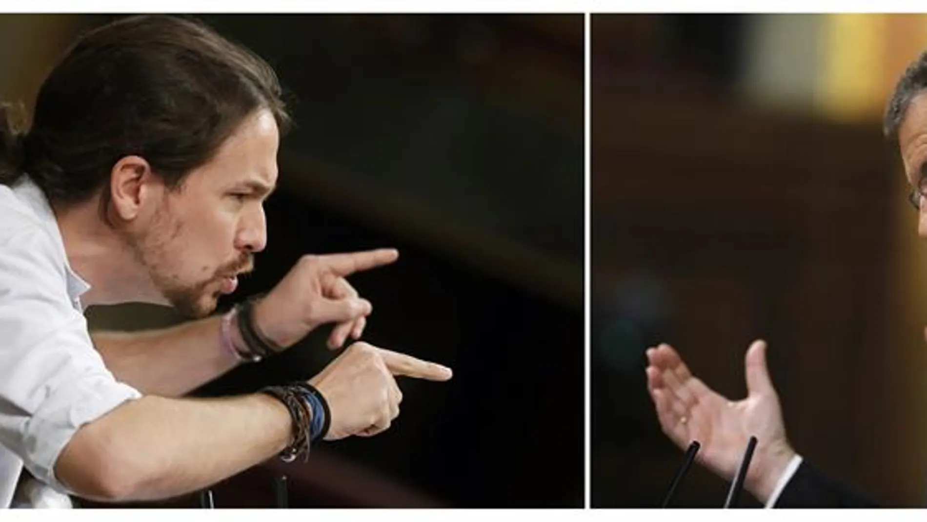 Pablo Iglesias y Mariano Rajoy Pablo Iglesias y Mariano Rajoy