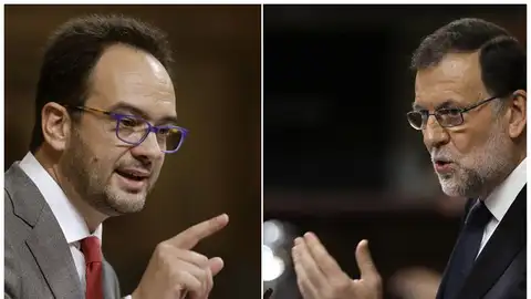 Antonio Hernando y Mariano Rajoy Antonio Hernando y Mariano Rajoy