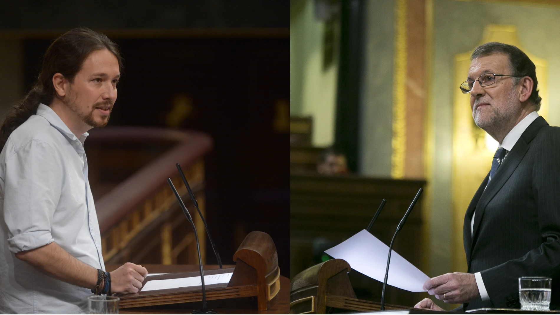 Pablo Iglesias y Mariano Rajoy Pablo Iglesias y Mariano Rajoy