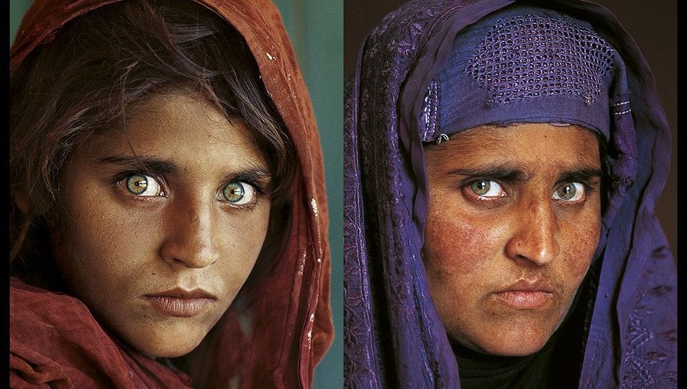 La niña afgana de National Geographic