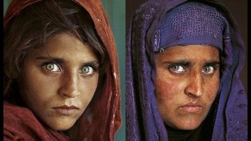 La niña afgana de National Geographic
