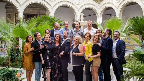 El elenco de la tercera temporada de 'Allí Abajo' El elenco de la tercera temporada de 'Allí Abajo'