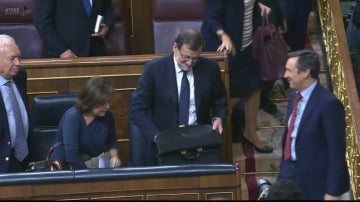 Finaliza la segunda sesión del debate de investidura de Mariano Rajoy