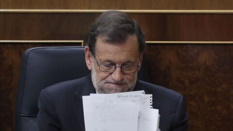 Mariano Rajoy en el Congreso de los Diputados