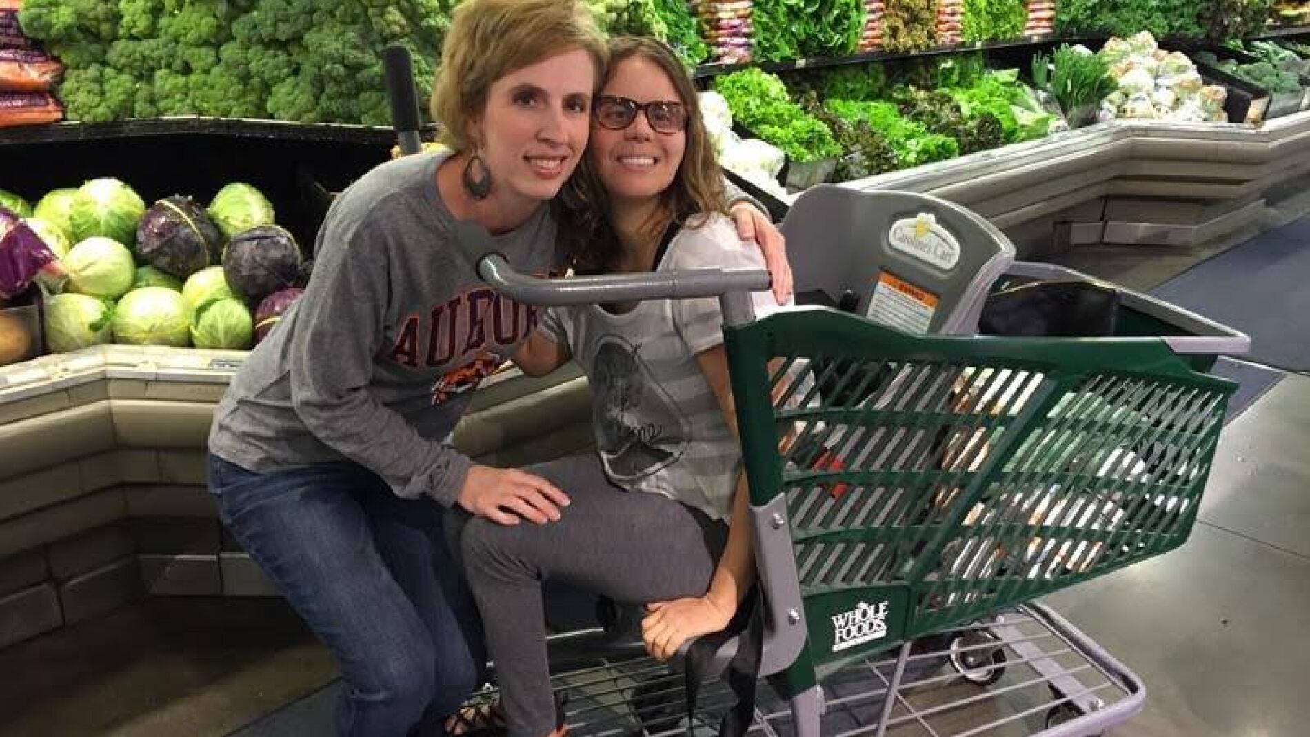 Drew Ann Long y su hija