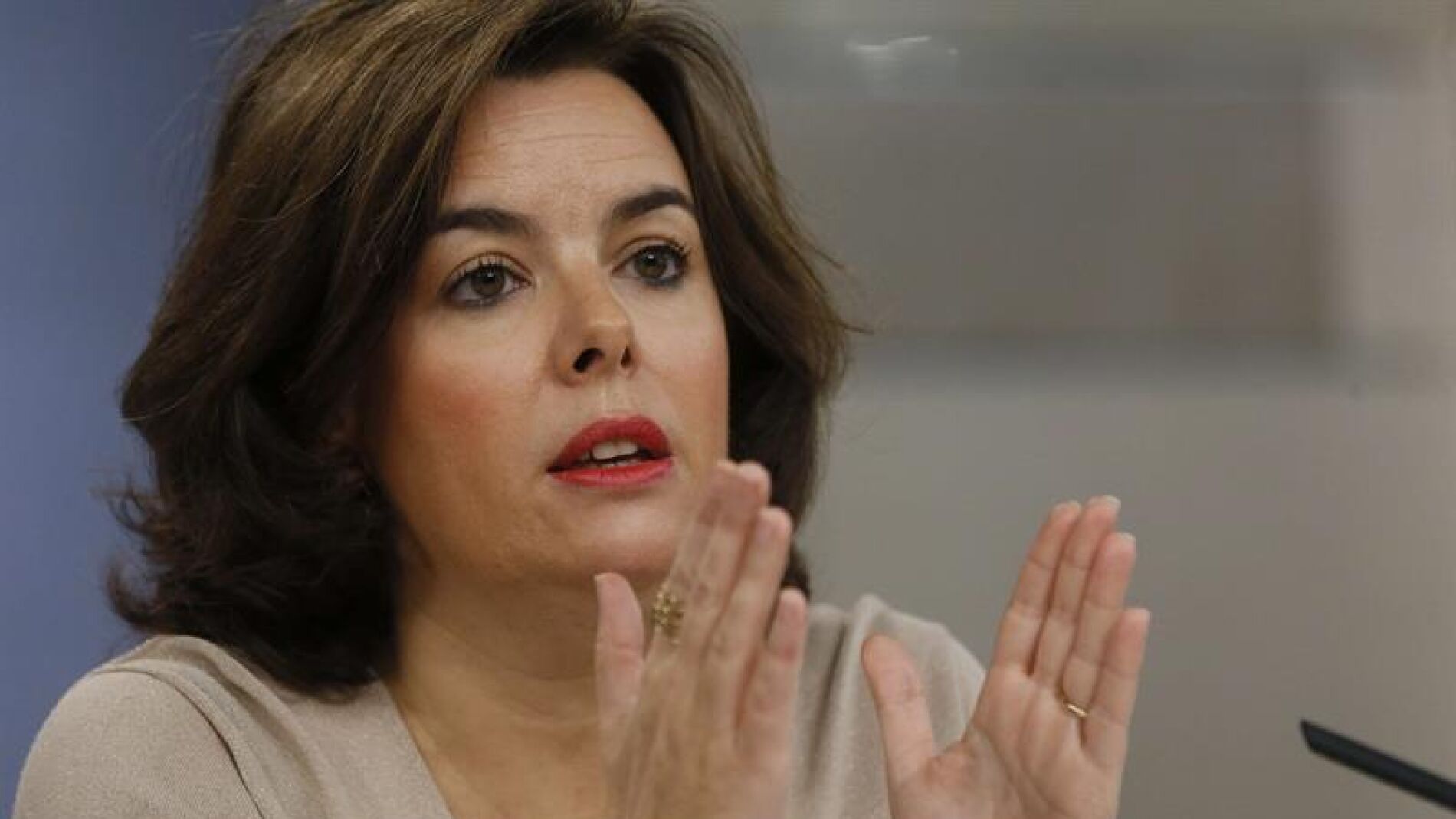 Soraya S&aacute;enz de Santamar&iacute;a