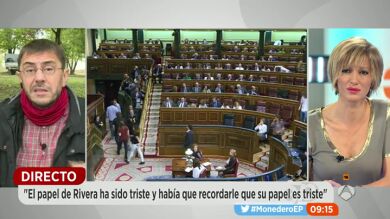 Juan Carlos Monedero confunde en directo a la desaparecida Diana Quer con la top model Miranda Kerr