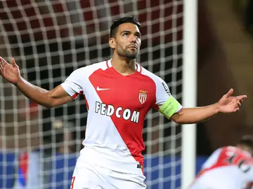 Falcao, con el Mónaco Falcao, con el Mónaco