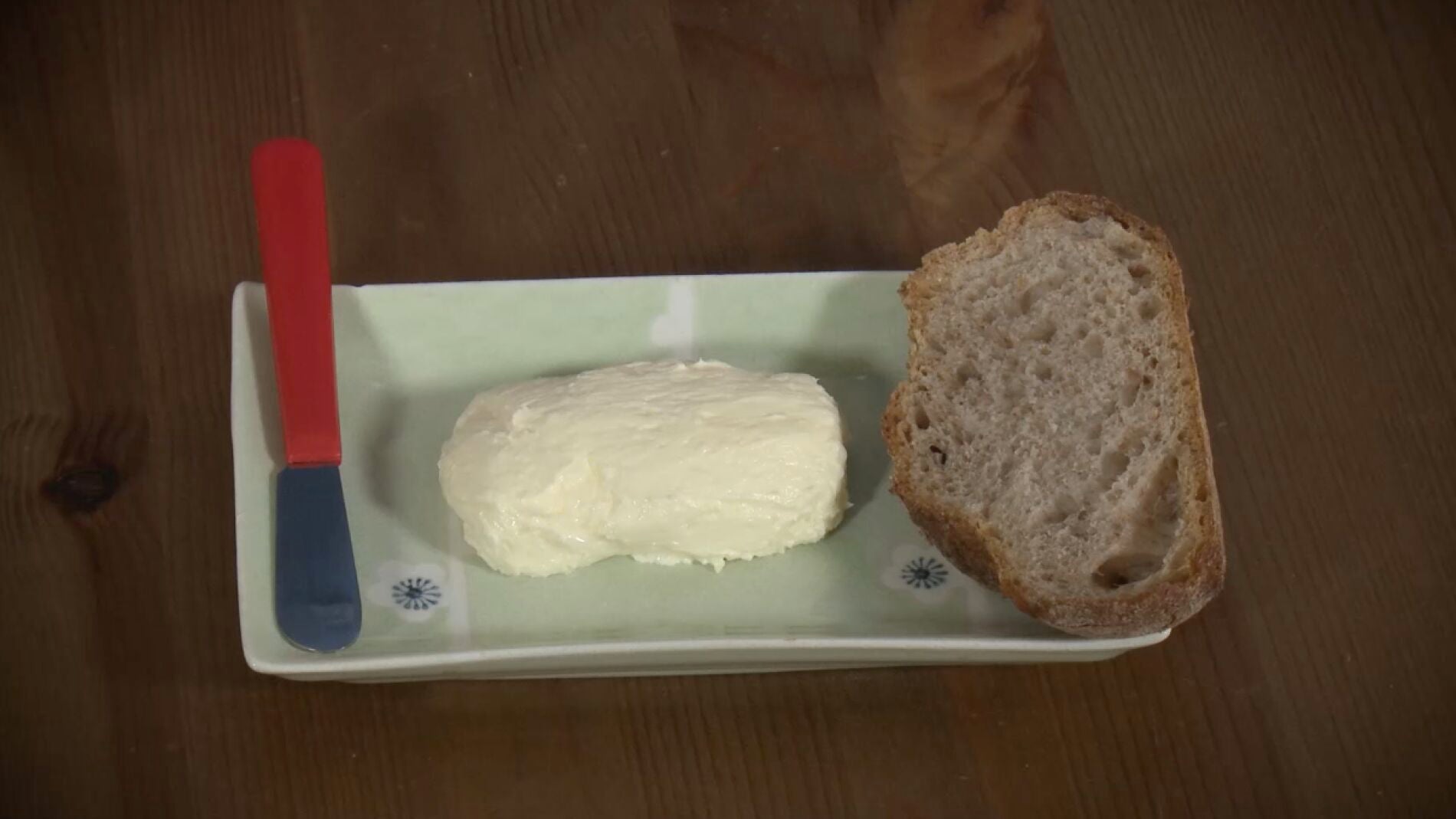 Mantequilla casera, ñam.