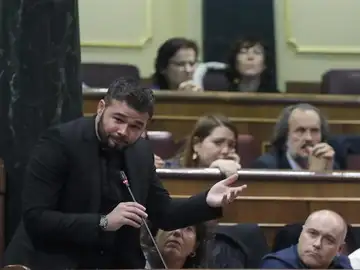El portavoz adjunto de ERC en el Congreso, Gabriel Rufián El portavoz adjunto de ERC en el Congreso, Gabriel Rufián