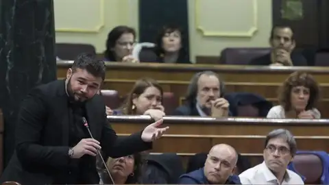 El portavoz adjunto de ERC en el Congreso, Gabriel Rufián El portavoz adjunto de ERC en el Congreso, Gabriel Rufián