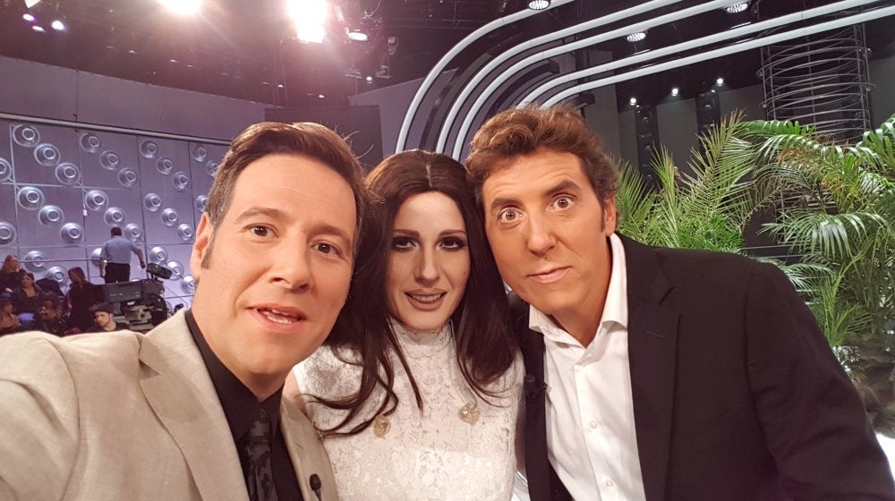 Diana Navarro, Carlos Latre y Manel Fuentes en 'Tu cara me suena'
