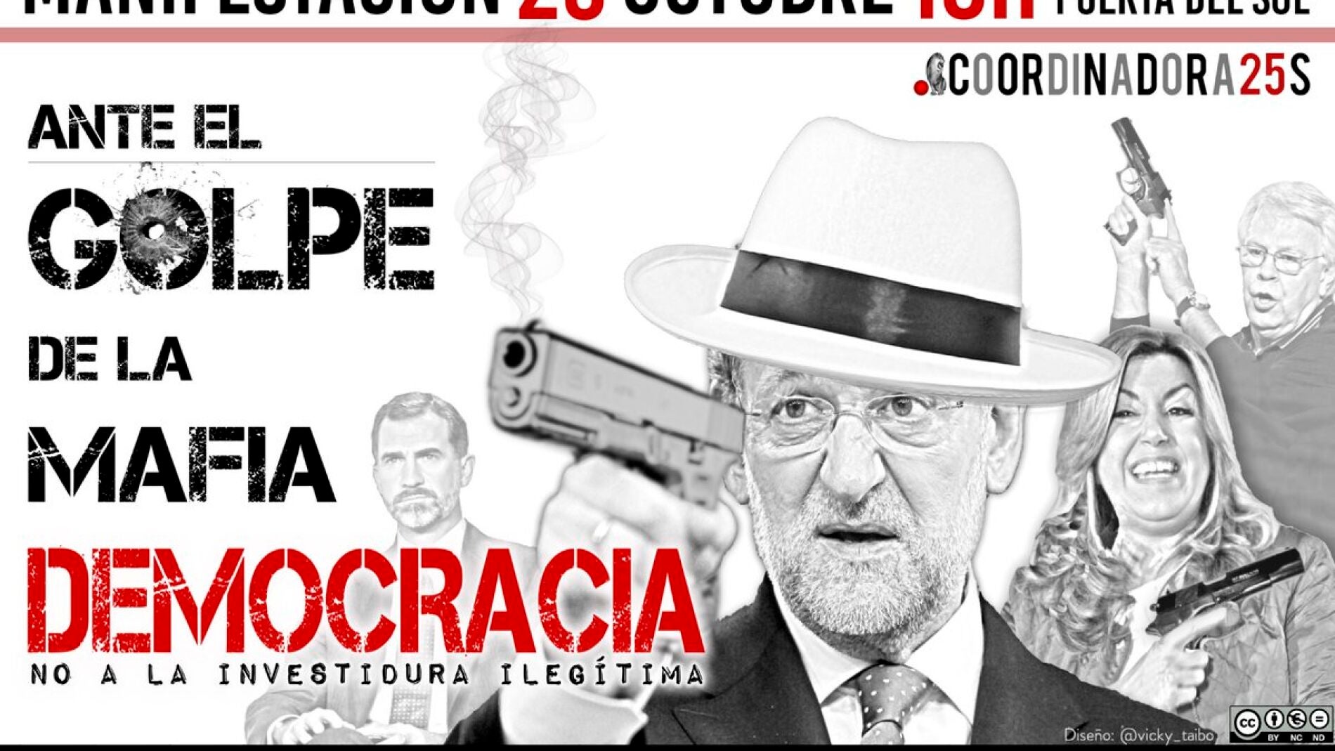 Cartel de la manifestaci&oacute;n 'Rodea al Congreso'