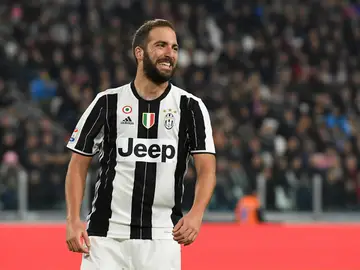Higuaín, en un partido con la Juventus Higuaín, en un partido con la Juventus