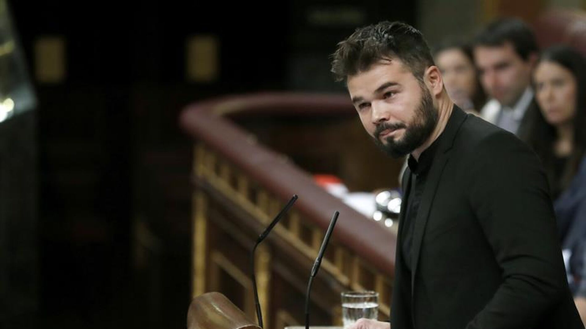 Gabriel Rufi&aacute;n, portavoz adjunto de ERC en el Congreso