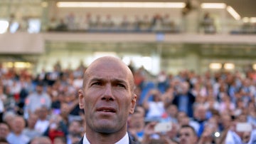 Zinedine Zidane, en Mendizorroza