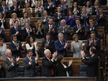 Los diputados del PP en el Congreso de los Diputados