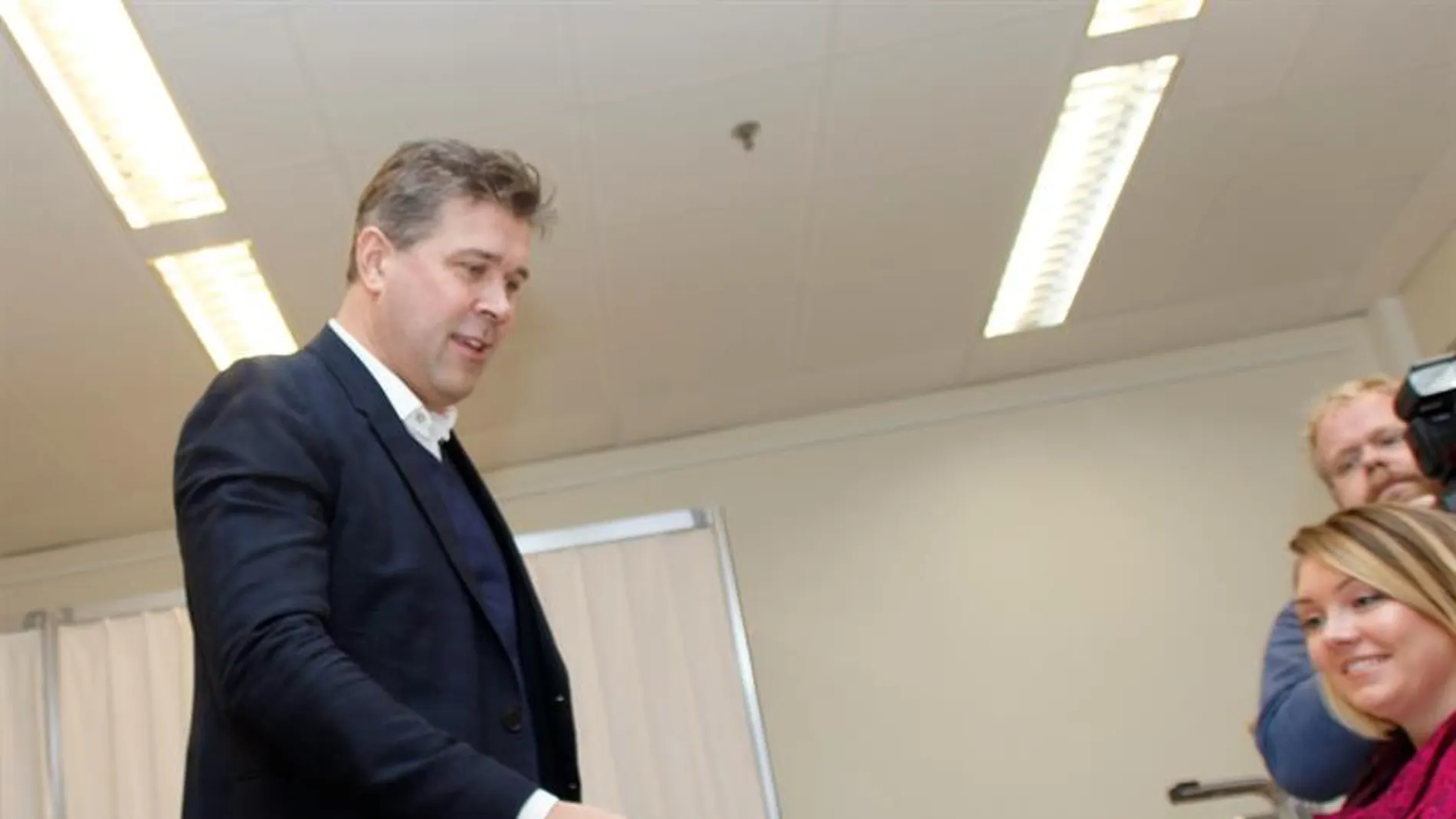 Bjarni Benediktsson, líder del Partido por la Independencia de Islandia Bjarni Benediktsson, líder del Partido por la Independencia de Islandia