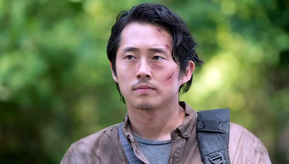 Glenn, interpretado por el actor coreano  Steven Yeun en The Walking Dead