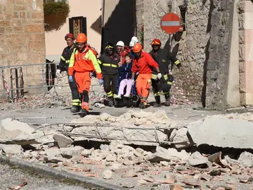 Las consecuencias del terremoto en Italia Las consecuencias del terremoto en Italia